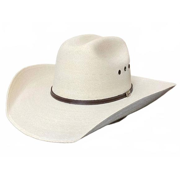 NEW ATWOOD men's grasshopper leaf straw cowboy hat in natural - Picture 1 of 1